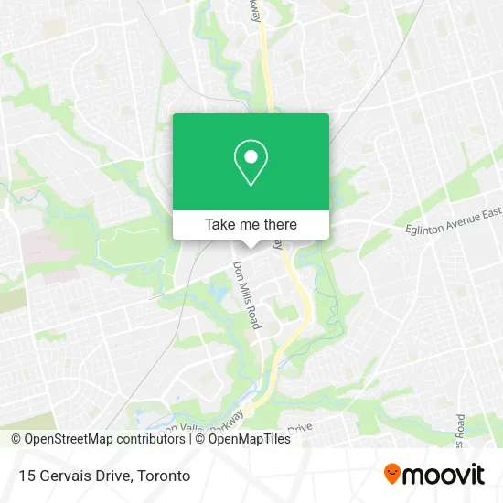15 Gervais Drive map