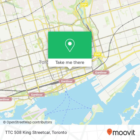 TTC 508 King Streetcar plan