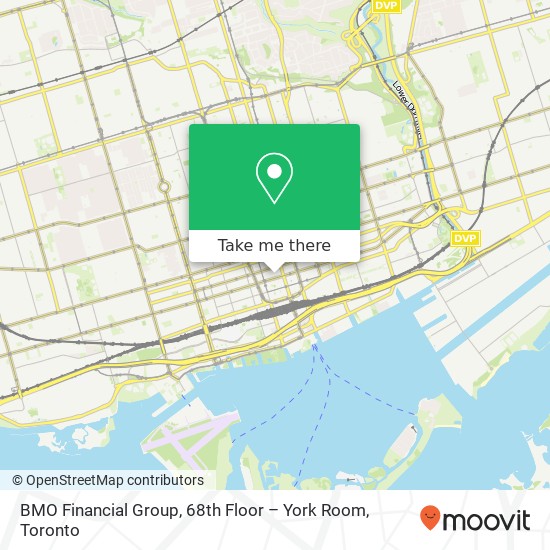 BMO Financial Group, 68th Floor – York Room map