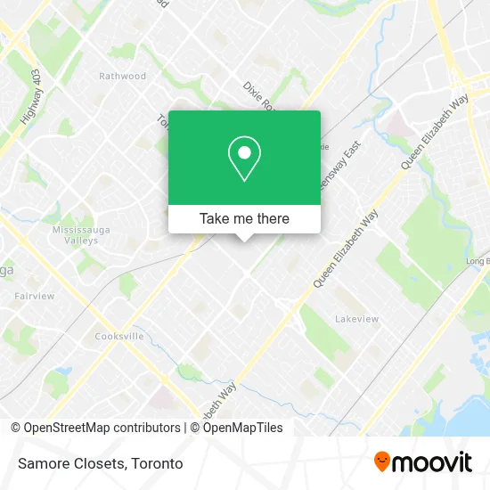 Samore Closets map