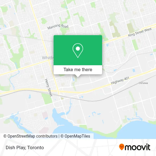 Dish Play map
