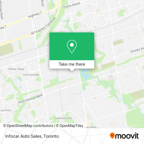 Infocar Auto Sales map