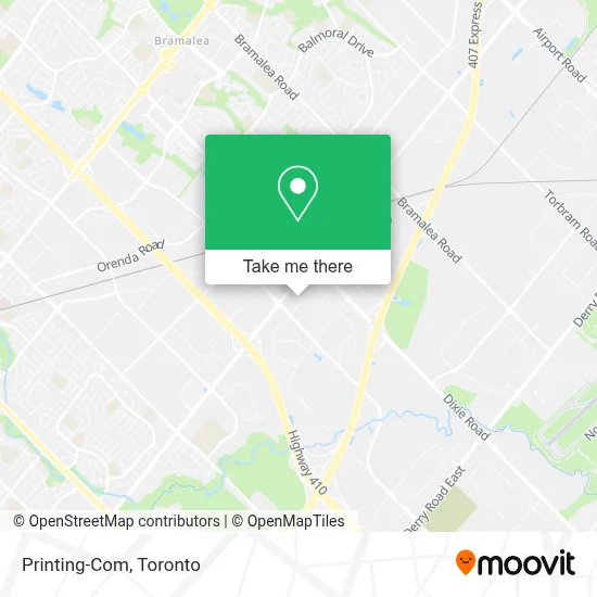 Printing-Com map