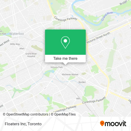 Floaters Inc map
