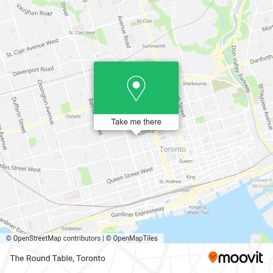The Round Table map