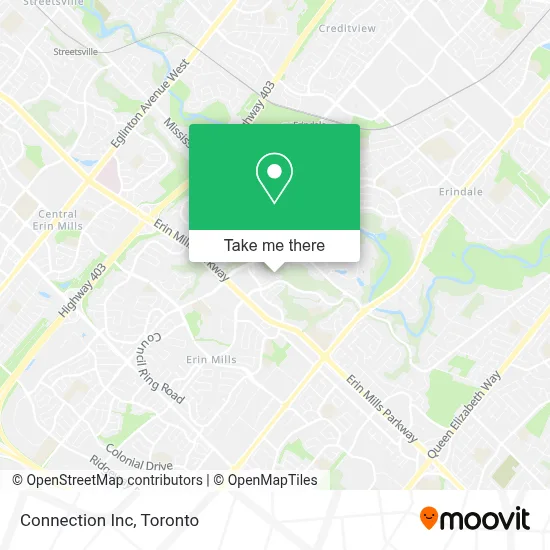Connection Inc map