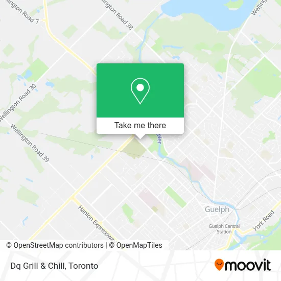 Dq Grill & Chill map
