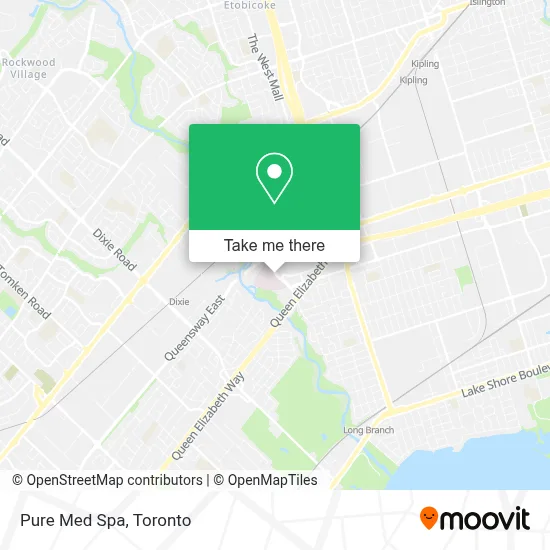 Pure Med Spa map