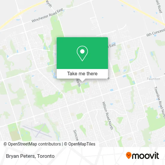 Bryan Peters map