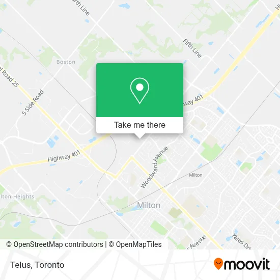 Telus map