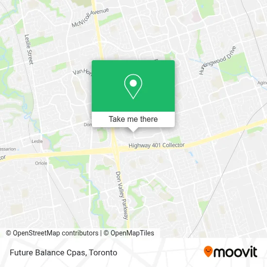 Future Balance Cpas map