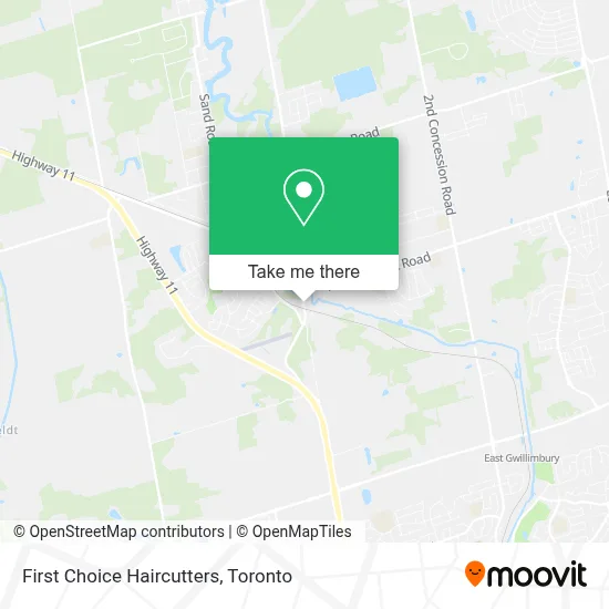 First Choice Haircutters map