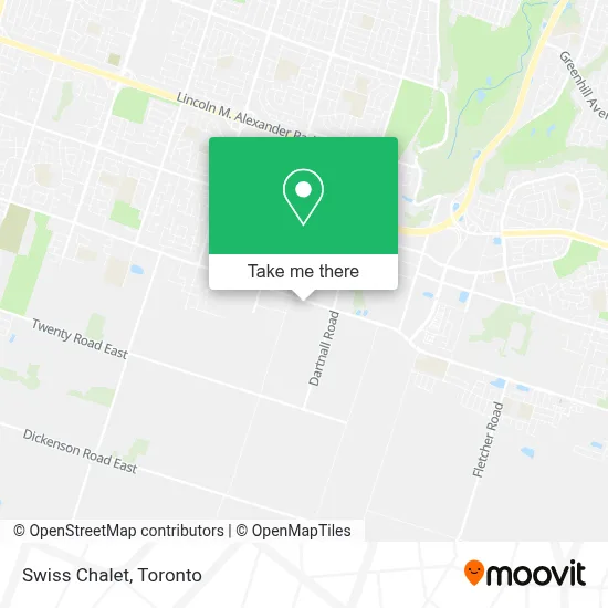 Swiss Chalet map