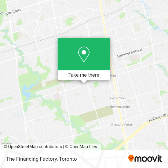 The Financing Factory map