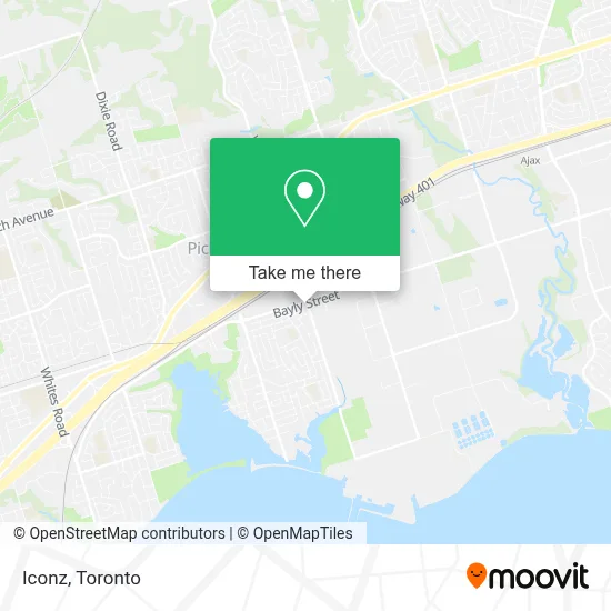 Iconz map