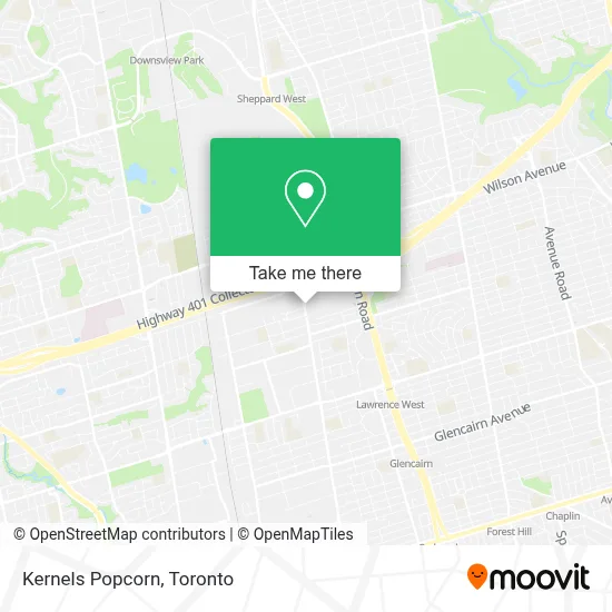 Kernels Popcorn map