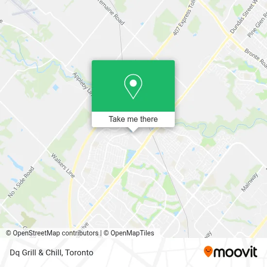 Dq Grill & Chill map