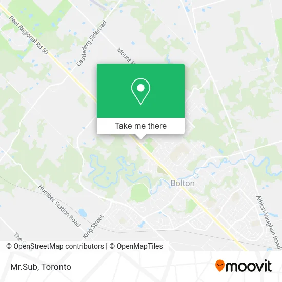 Mr.Sub map