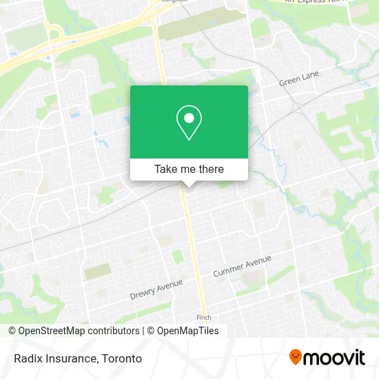 Radix Insurance map