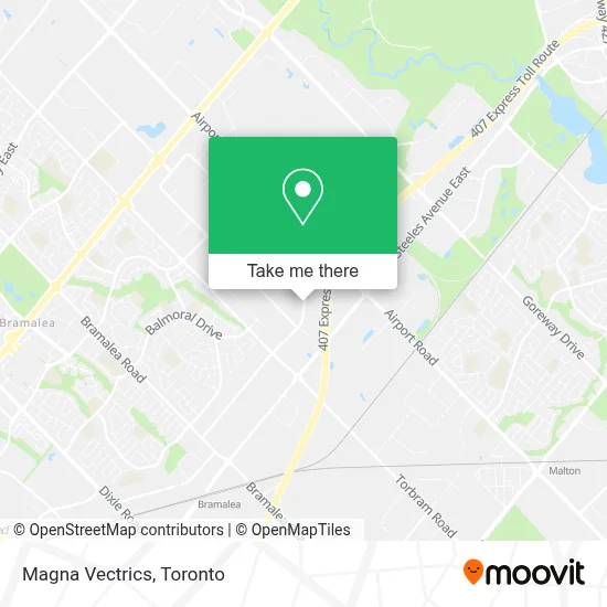 Magna Vectrics map