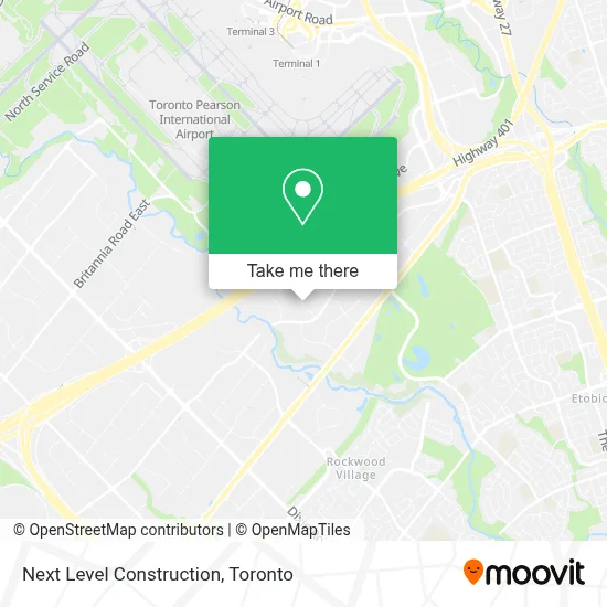 Next Level Construction map