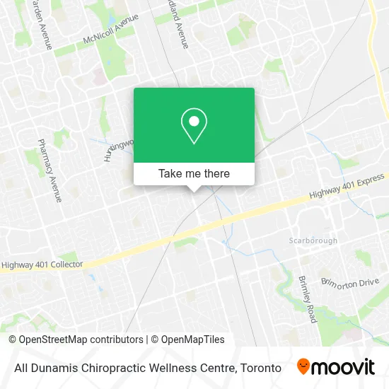 All Dunamis Chiropractic Wellness Centre map