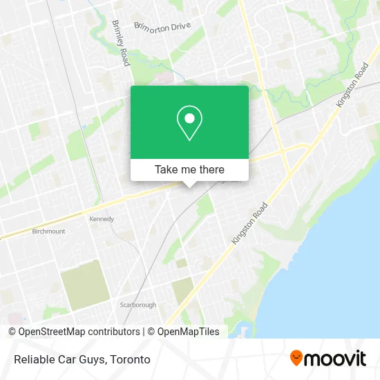 Reliable Car Guys map