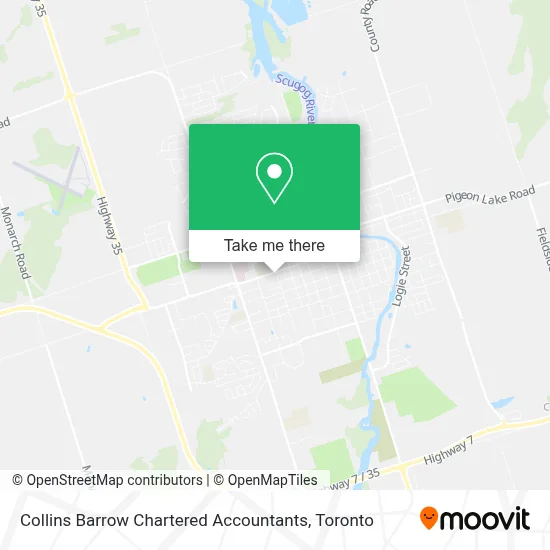Collins Barrow Chartered Accountants map