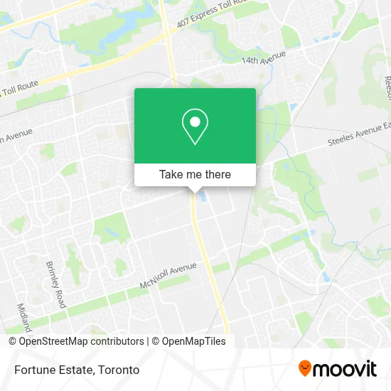 Fortune Estate map