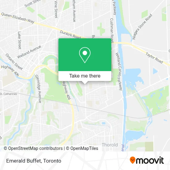Emerald Buffet map