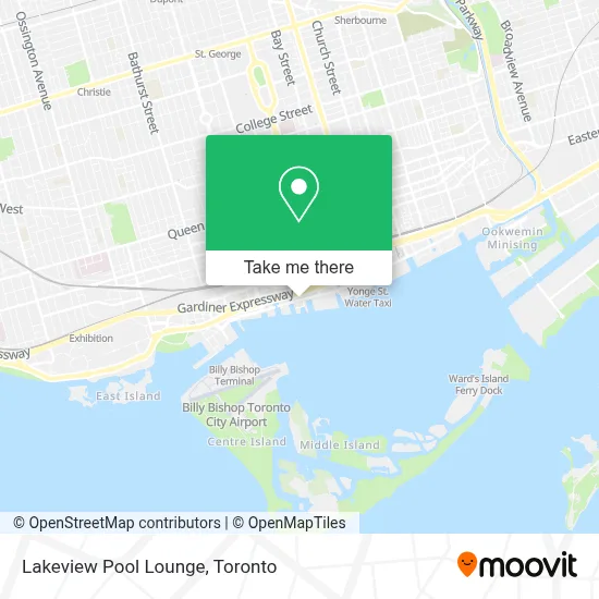 Lakeview Pool Lounge map