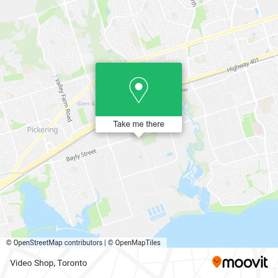 Video Shop map