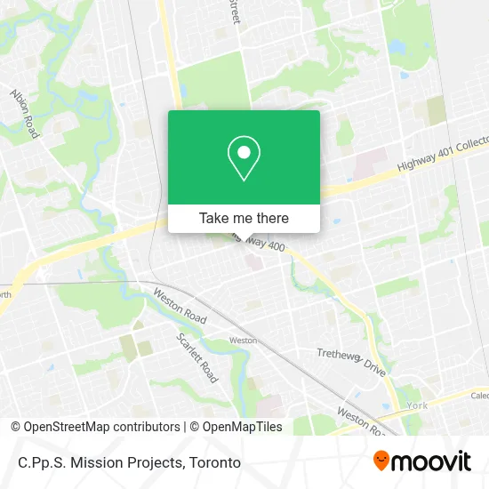 C.Pp.S. Mission Projects map