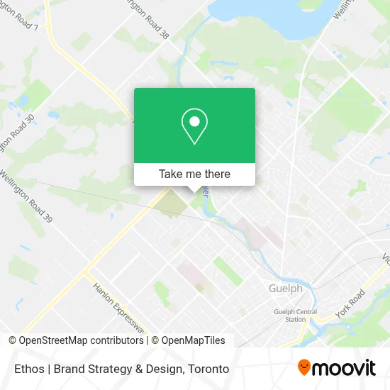Ethos | Brand Strategy & Design map