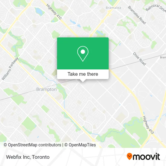 Webfix Inc map