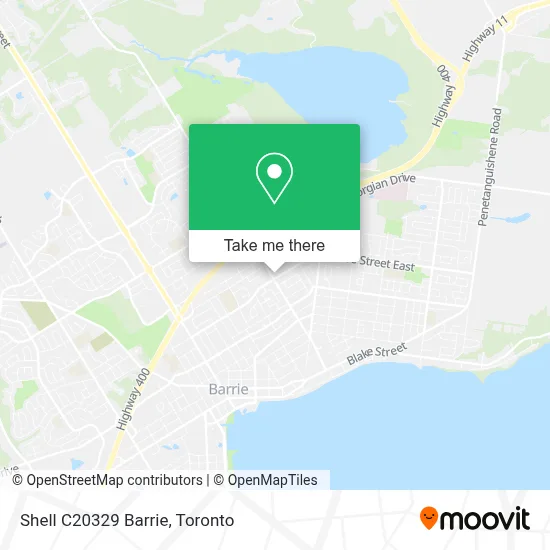 Shell C20329 Barrie map