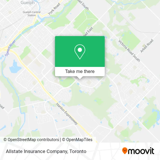 Allstate Insurance Company map