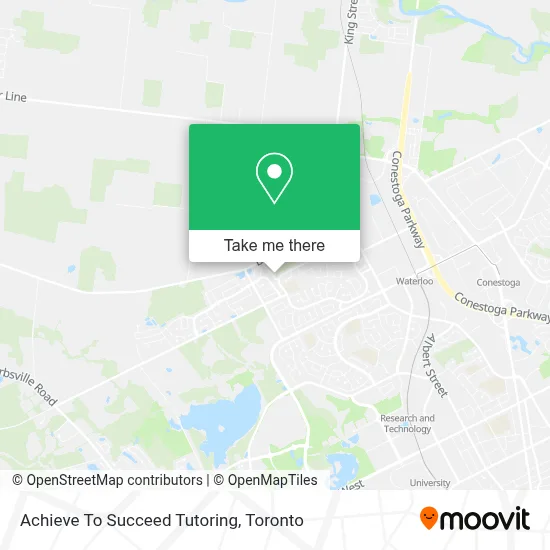 Achieve To Succeed Tutoring map