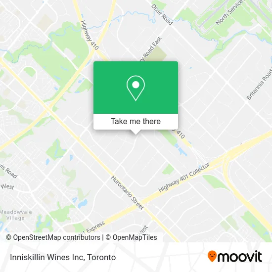 Inniskillin Wines Inc map