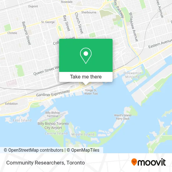 Community Researchers map