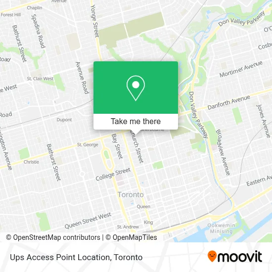 Ups Access Point Location plan