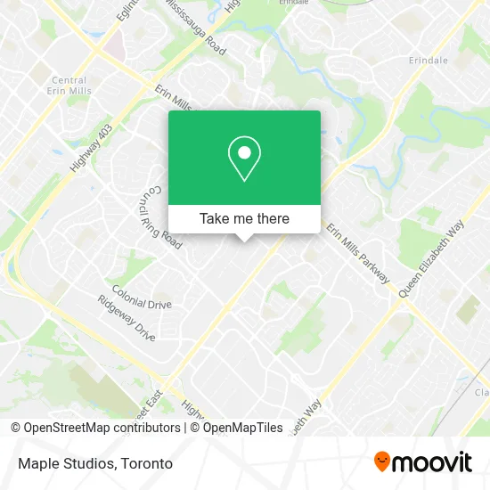 Maple Studios map