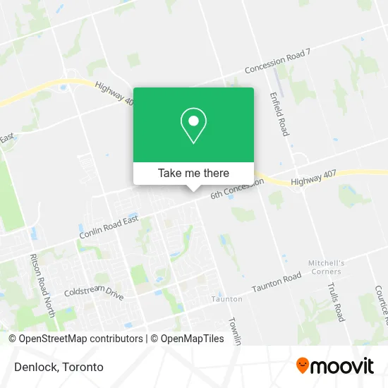 Denlock map