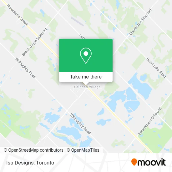 Isa Designs map