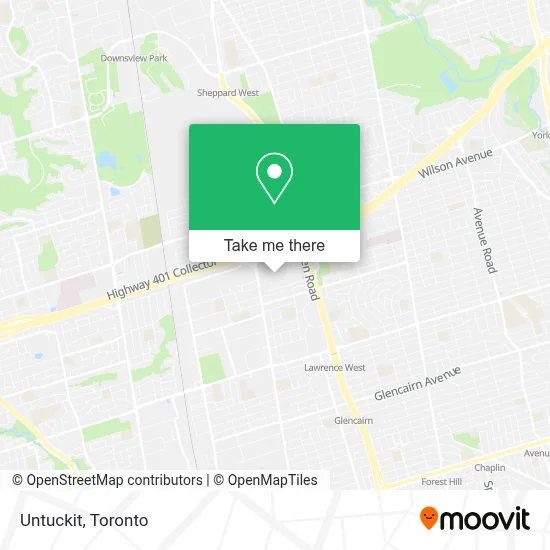 Untuckit map