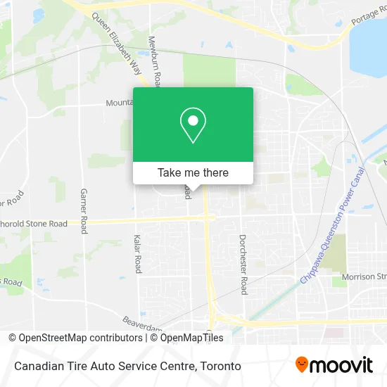 Canadian Tire Auto Service Centre map