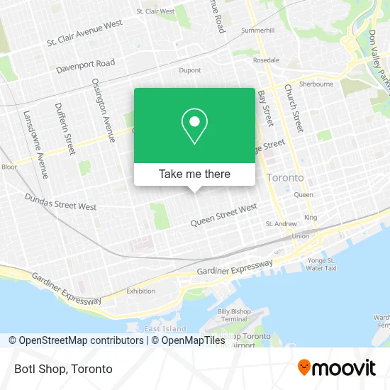 Botl Shop map