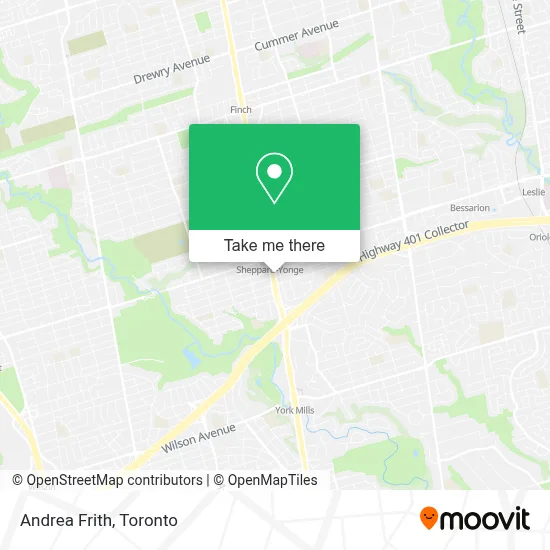 Andrea Frith map