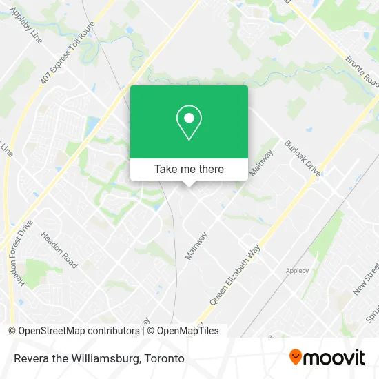 Revera the Williamsburg map