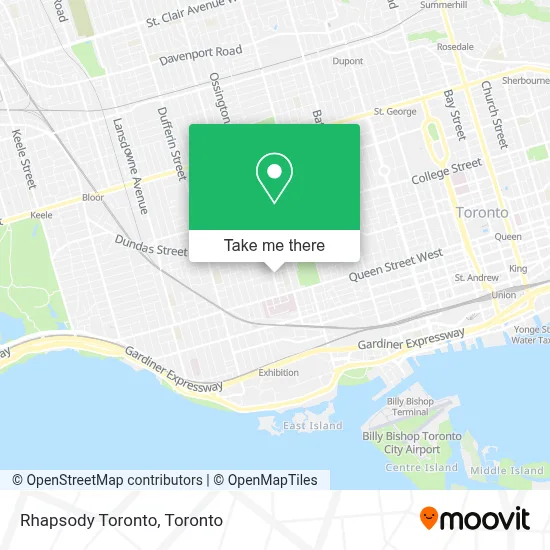 Rhapsody Toronto plan